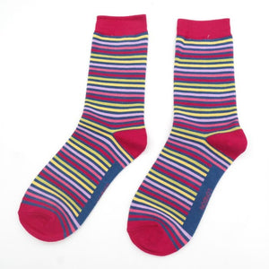 Miss Sparrow Stripe Socks