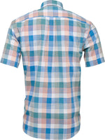 Load image into Gallery viewer, Fynch Hatton Short Sleeve Mojito Check Shirt
