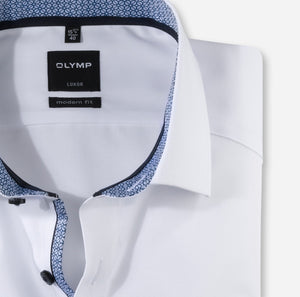 Olymp Modern Fit Contrast Collar Shirt