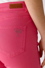 Load image into Gallery viewer, Oui Pink Capri Jeans
