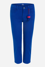 Load image into Gallery viewer, Oui Blue Capri Jeans
