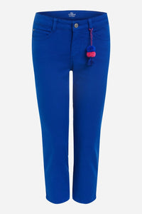 Oui Blue Capri Jeans