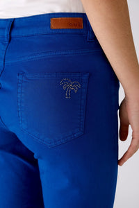 Oui Blue Capri Jeans