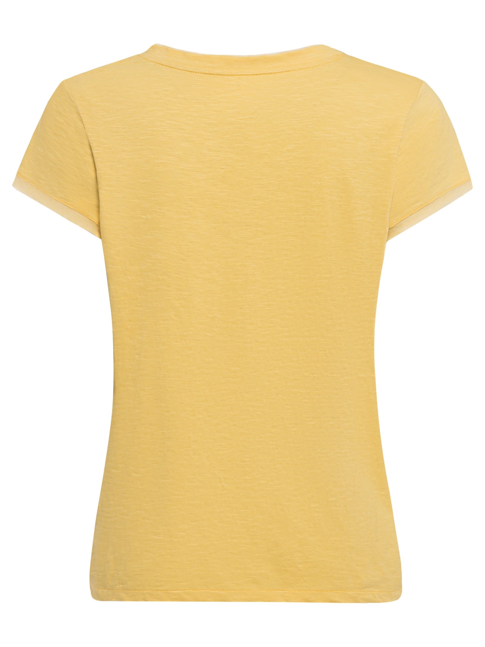 Olsen Short Sleeve Maize T-Shirt