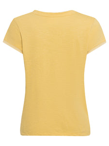 Olsen Short Sleeve Maize T-Shirt