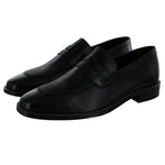 Load image into Gallery viewer, John White Black Loafer Shoes Dylan
