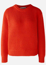 Load image into Gallery viewer, Oui Red Honeycomb Knit
