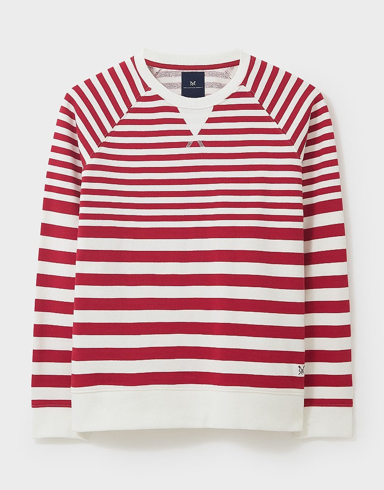 Crew Stripe Sweatshirt
