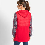 Load image into Gallery viewer, Olsen Long Red Gilet
