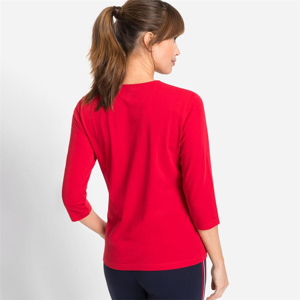 Olsen V-Neck Red T-Shirt