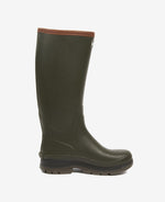 Load image into Gallery viewer, Barbour Tempest Wellington Olive Green Boots
