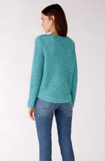 Load image into Gallery viewer, Oui Jade Ribbed Jumper
