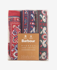 Barbour Paisley Handkerchiefs Gift Box Set