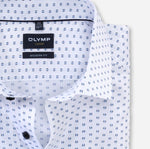 Load image into Gallery viewer, Olymp White Neat Design Modern Fit Shirt
