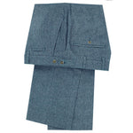 Load image into Gallery viewer, Skopes Blue Jude Herringbone Trousers Regular Leg
