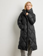 Load image into Gallery viewer, Gerry Weber Black Quilted Coat
