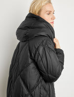 Load image into Gallery viewer, Gerry Weber Black Quilted Coat
