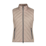 Load image into Gallery viewer, Betty Barclay Toffee Quilted Gilet
