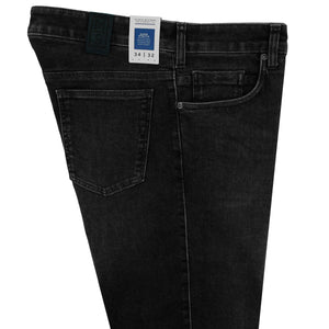 Meyer M5 Slim Fit Stretch Jeans Charcoal Regular Leg