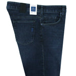 Load image into Gallery viewer, Meyer M5 Slim Fit Stretch Jeans Mid Blue Long Leg
