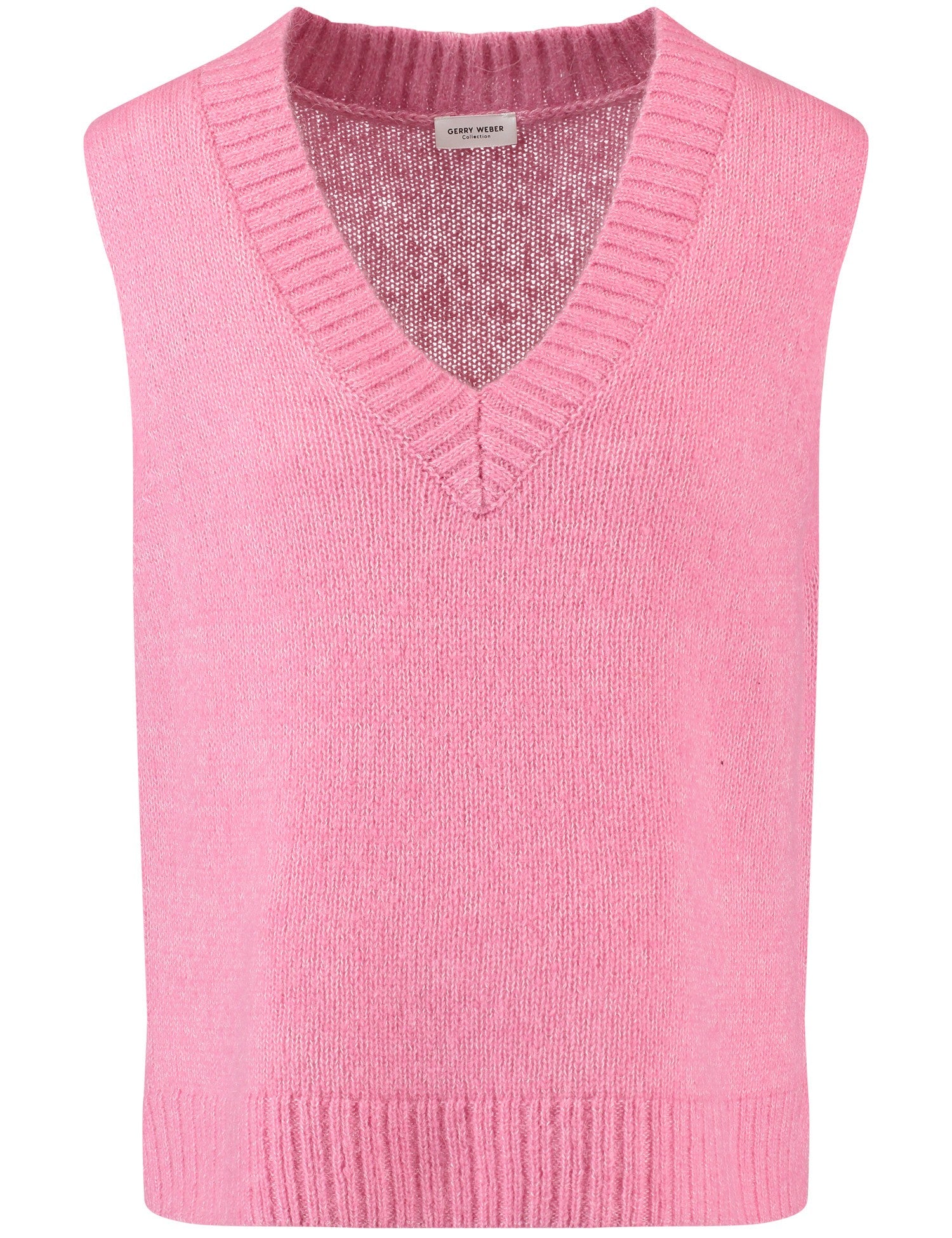 Gerry Weber Pink Slipover Knitted Vest