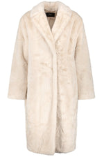 Load image into Gallery viewer, Taifun Cream Soft Plush Coat
