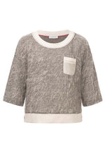 Load image into Gallery viewer, Just White Beige Cosy Knitted Sweater

