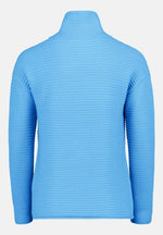 Load image into Gallery viewer, Betty Barclay Blue Ribbed Jumper

