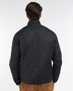 Barbour Black Harrington Wax Jacket