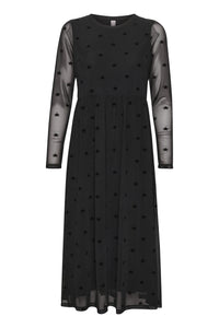 Culture Black Midi Dress