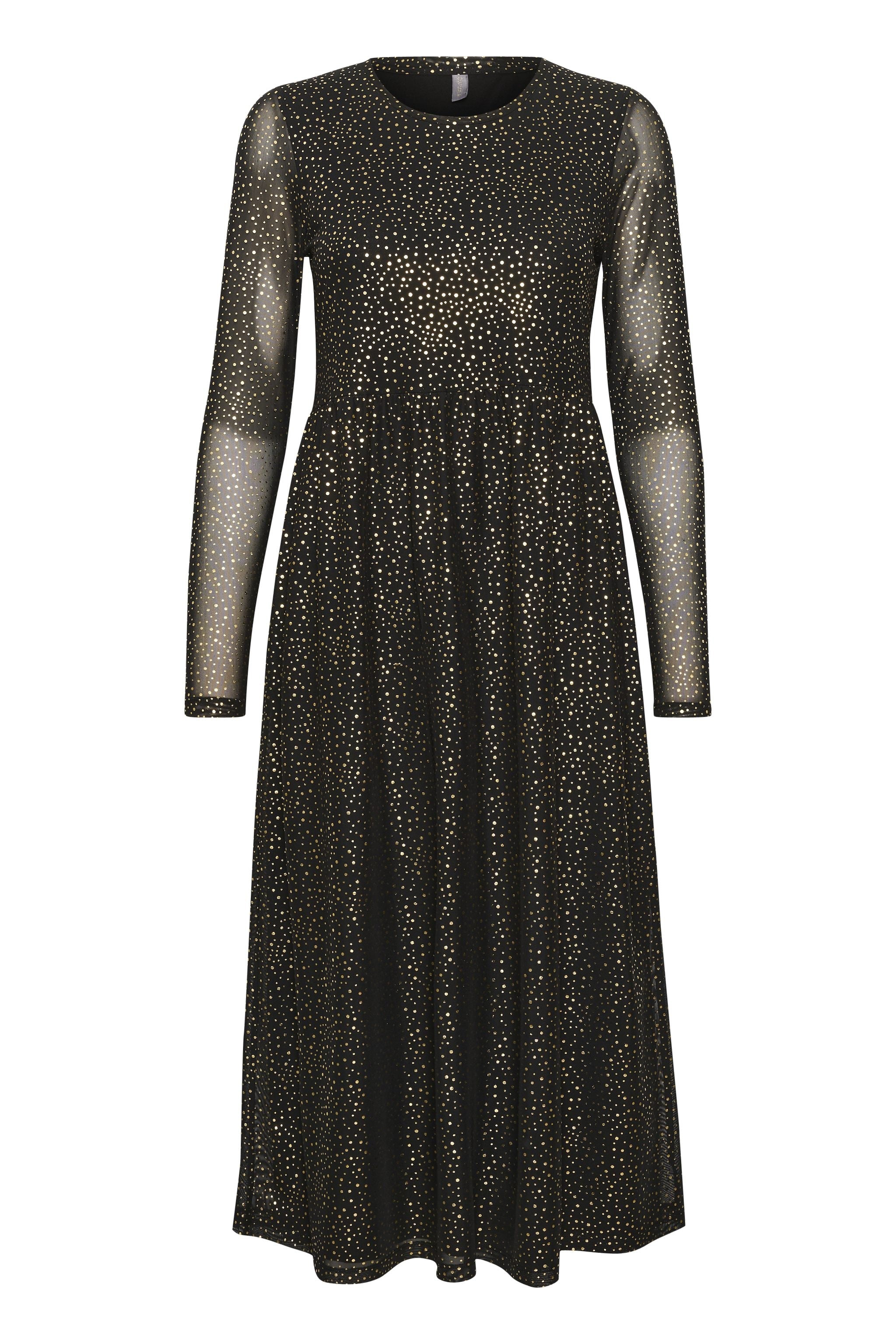 Culture Gold Midi Dress