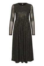 Load image into Gallery viewer, Culture Gold Midi Dress
