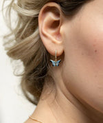 Load image into Gallery viewer, Fable Enamal Butterfly Earrings
