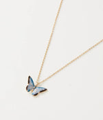Load image into Gallery viewer, Fable Enamel Butterfly Necklace
