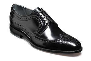 Black Woodbridge Brogue Shoes
