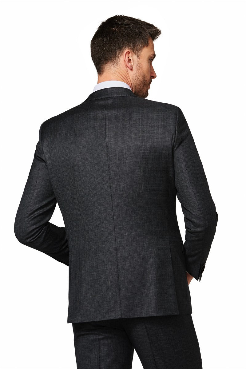 Short Suit Jacket Length MARC NEW YORK Men's Black Short Modern