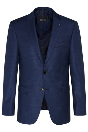 Blue Suit Jacket Long Length