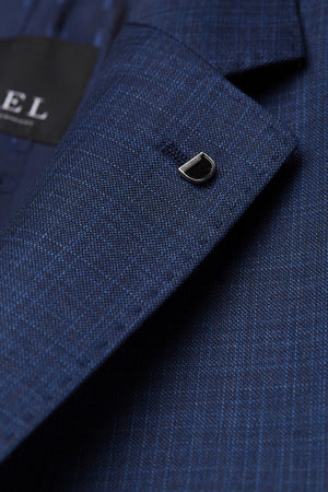 Blue Suit Jacket Long Length