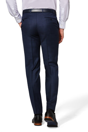 Blue Suit Trousers Short Length