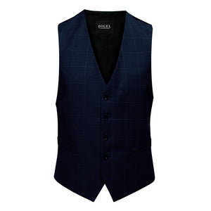 Digel Blue Mix & Match Suit Waistcoat Short Length