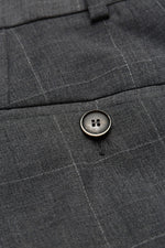 Load image into Gallery viewer, Digel Grey Mix &amp; Match Suit Trousers Long Length
