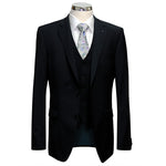 Load image into Gallery viewer, Digel Navy Mix &amp; Match Suit Jacket Regular Length
