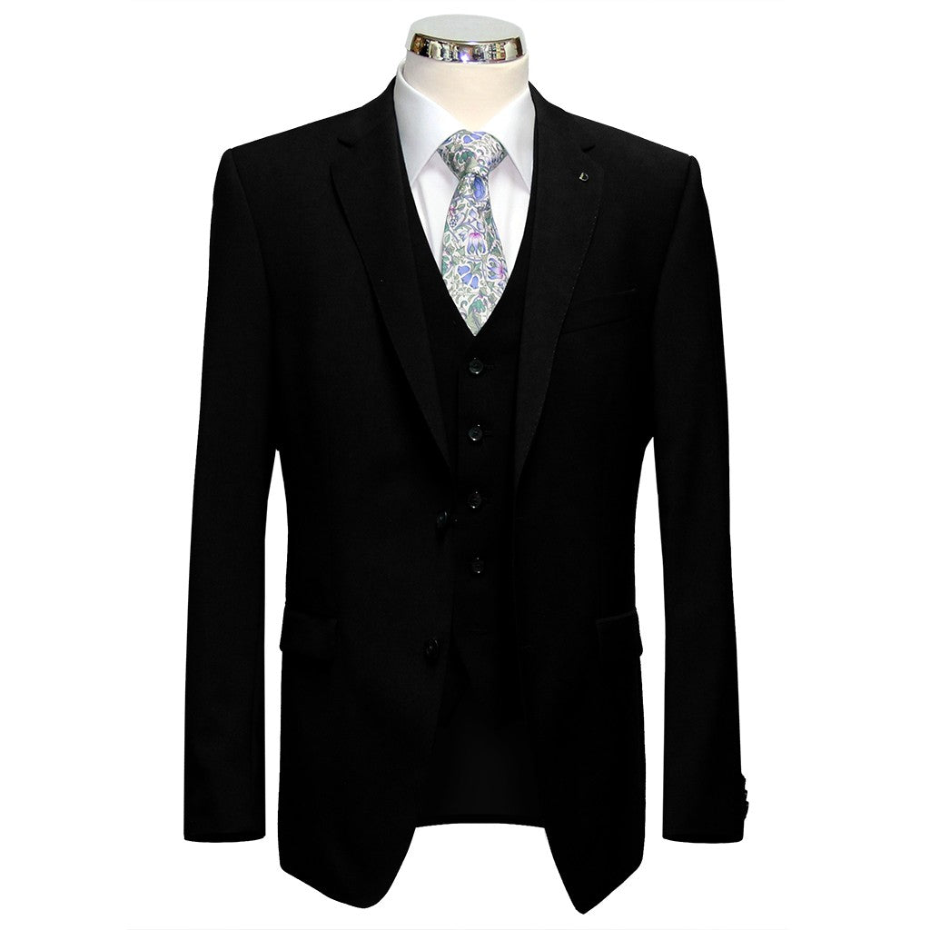 Digel Black Mix & Match Suit Jacket Short Length