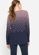 Load image into Gallery viewer, Olsen Blue Polka Dot Top
