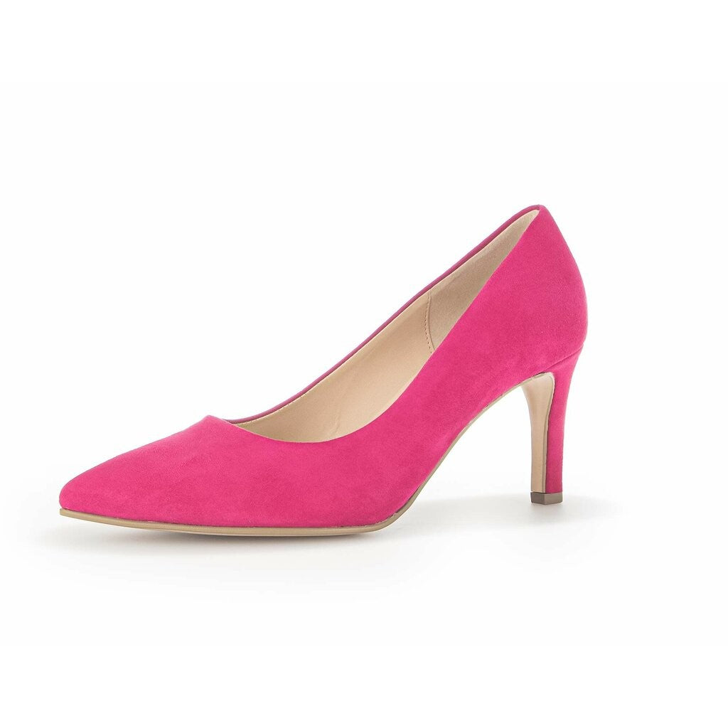 Dark pink suede on sale heels