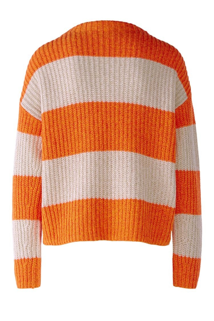 Oui Swirl Print Orange Pullover – Claytons Quality Clothing