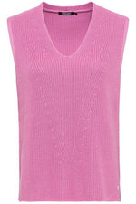 Load image into Gallery viewer, Olsen Pink Knitted Slipover Vest
