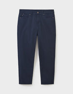 Load image into Gallery viewer, Crew Navy Cropped Jean
