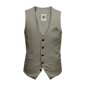 Marc Darcy HM5 Waistcoat Stone