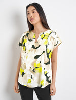 Load image into Gallery viewer, Taifun Stone Satin Front Top
